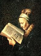 Gerard Dou, portratt av rembrandts mor